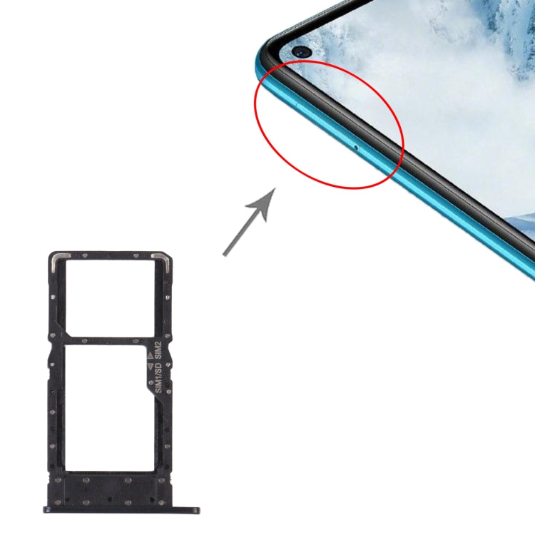 SIM Card Tray + SIM Card Tray / Micro SD Card Tray for Huawei Maimang 9