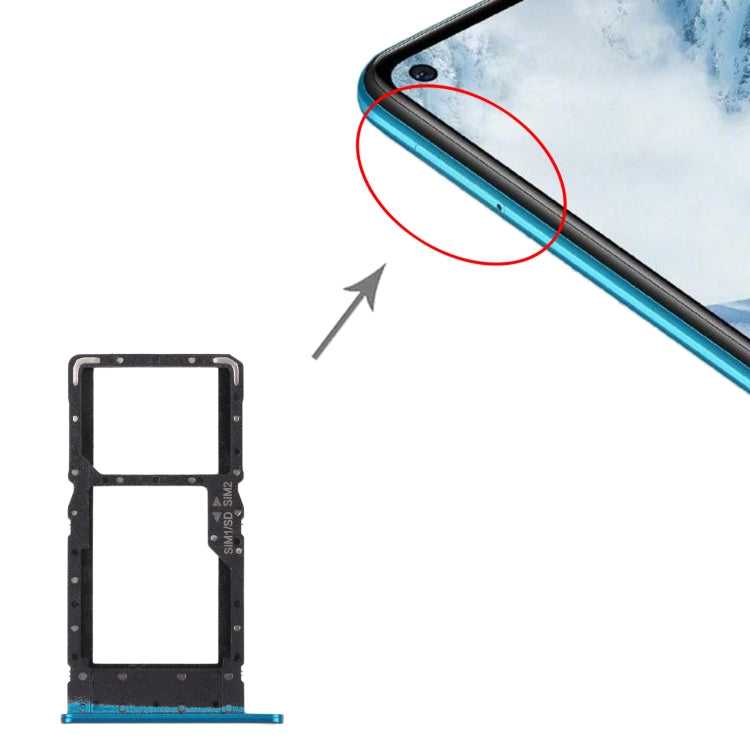 SIM Card Tray + SIM Card Tray / Micro SD Card Tray for Huawei Maimang 9