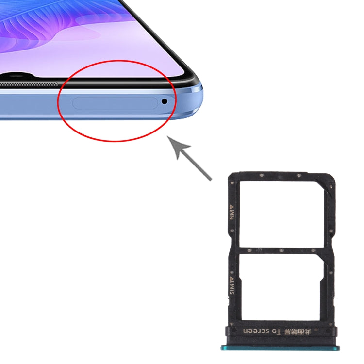 SIM Card Tray + NM Card Tray for Huawei Enjoy 20 Pro