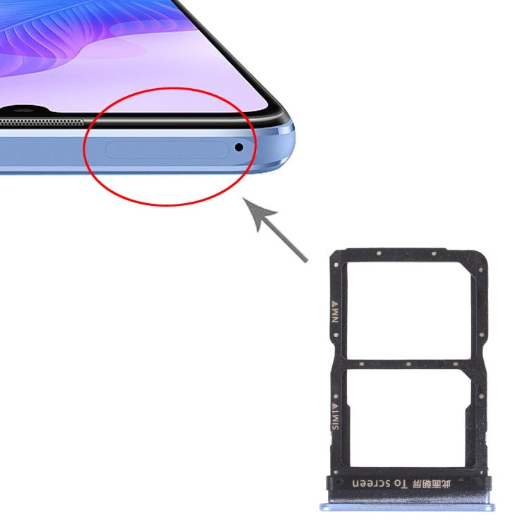 SIM Card Tray + NM Card Tray for Huawei Enjoy 20 Pro