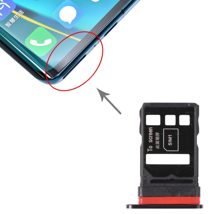 SIM Card Tray + SIM Card Tray for Huawei Nova 7 Pro 5G