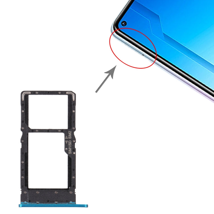 SIM Card Tray + SIM Card Tray / Micro SD Card Tray for Honor Play4