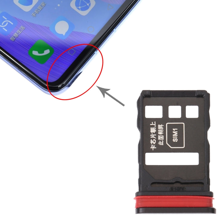 SIM Card Tray + SIM Card Tray for Huawei nova 6