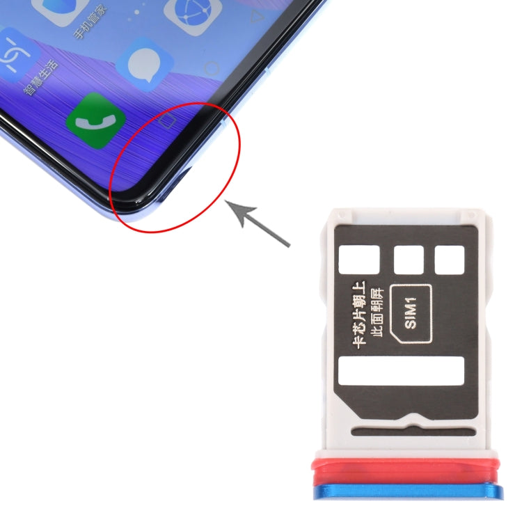 SIM Card Tray + SIM Card Tray for Huawei nova 6
