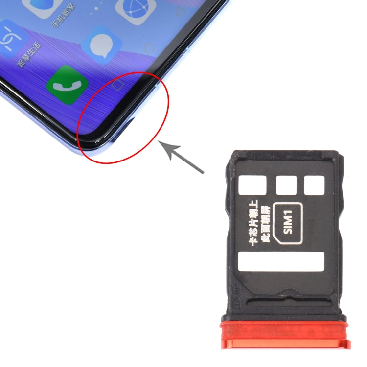 SIM Card Tray + SIM Card Tray for Huawei nova 6