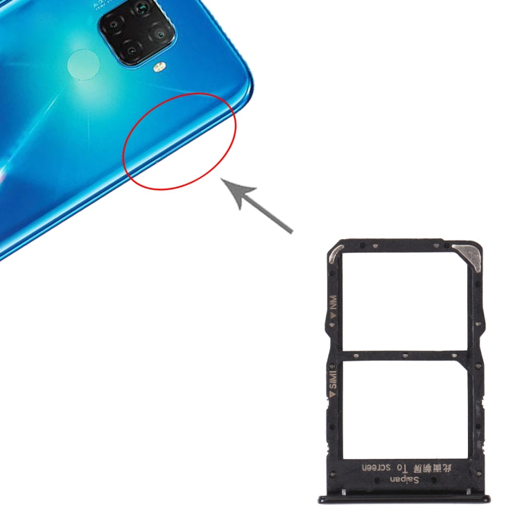 SIM Card Tray + NM Card Tray for Huawei Mate 30 Lite