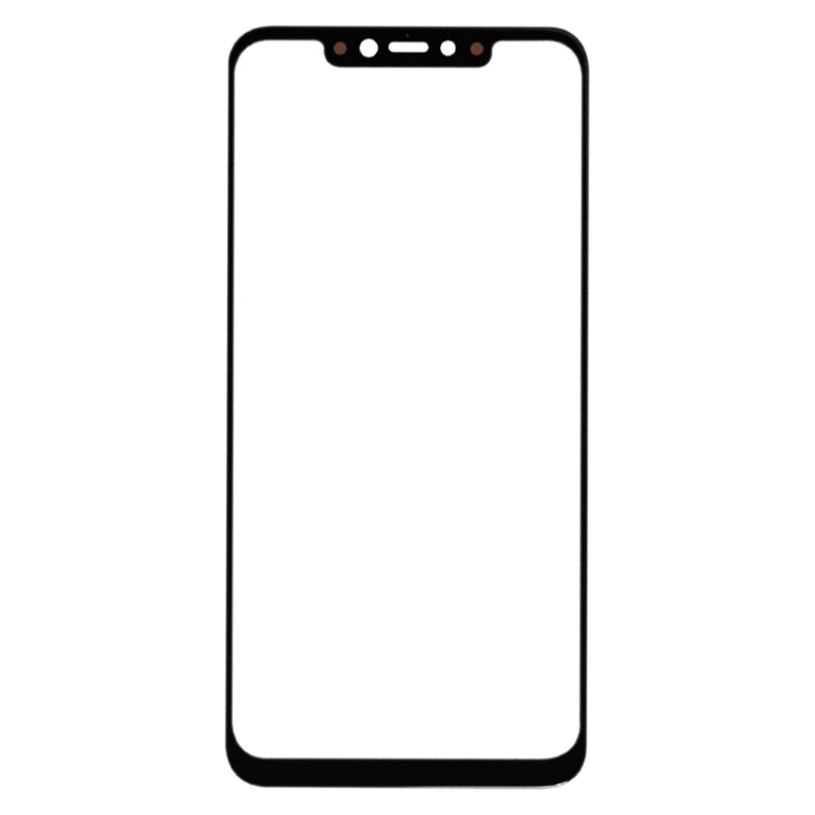 Front Screen Outer Glass Lens for Lenovo S5 Pro GT / S5 Pro L58091 L58041(Black)