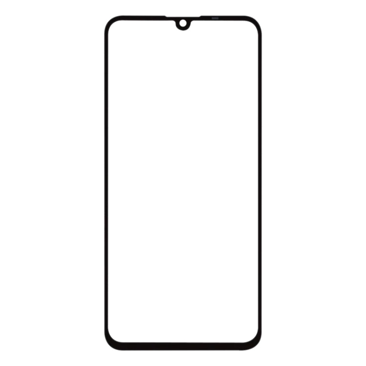 Front Screen Outer Glass Lens for Lenovo Z6 Pro(Black)