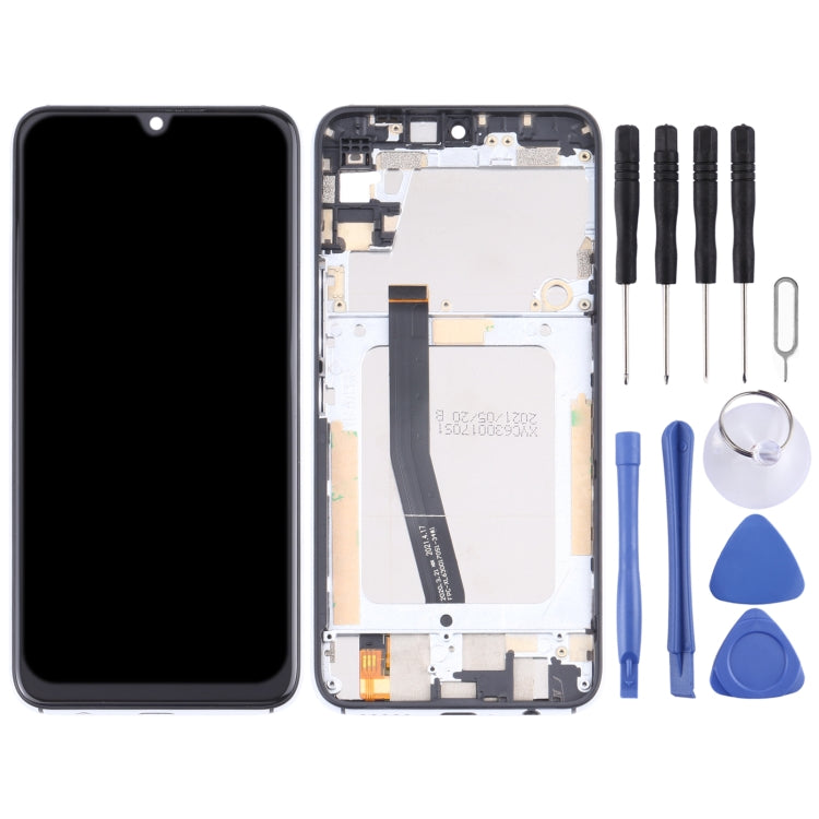 Original LCD Screen for UMIDIGI A7 Pro Digitizer Full Assembly with Frame (Silver)