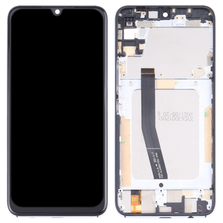 Original LCD Screen for UMIDIGI A7 Pro Digitizer Full Assembly with Frame (Silver)