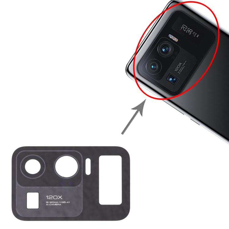 Back Camera Lens for Xiaomi Mi 11 Ultra M2102K1G, M2102K1C
