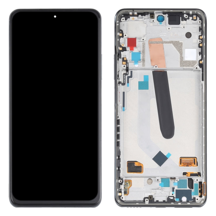 AMOLED Material Original LCD Screen and Digitizer Full Assembly With Frame for Xiaomi Redmi K40 / Redmi K40 Pro / Redmi K40 Pro+ / Mi 11i / Poco F3 / M2012K11AC M2012K11C M2012K11AG M2012K11G