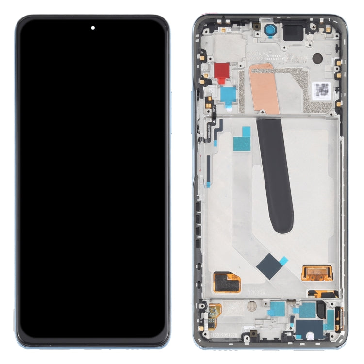 AMOLED Material Original LCD Screen and Digitizer Full Assembly With Frame for Xiaomi Redmi K40 / Redmi K40 Pro / Redmi K40 Pro+ / Mi 11i / Poco F3 / M2012K11AC M2012K11C M2012K11AG M2012K11G