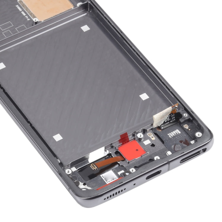 Original AMOLED Material LCD Screen and Digitizer Full Assembly With Frame for Xiaomi Mi 11 Ultra / Mi 11 Pro M2102K1G M2102K1C M2102K1AC