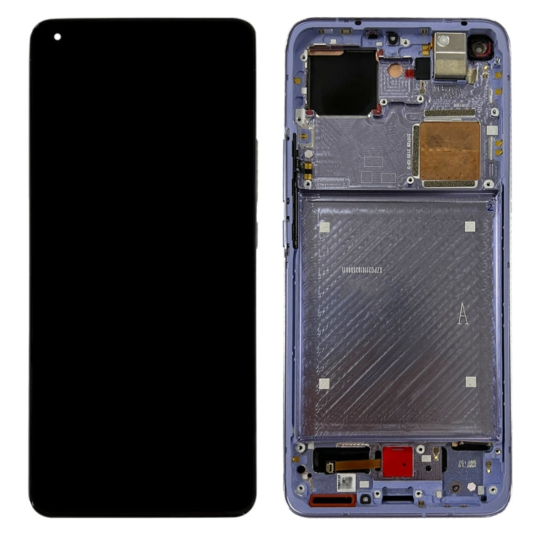 Original AMOLED Material LCD Screen and Digitizer Full Assembly With Frame for Xiaomi Mi 11 Ultra / Mi 11 Pro M2102K1G M2102K1C M2102K1AC