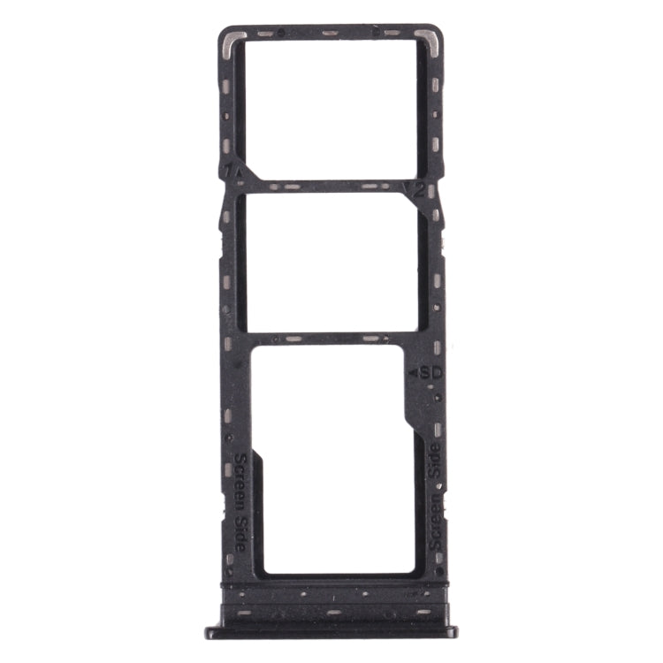 For Tecno Spark 4 / Camon 12 KC2 KC8 CC7 SIM Card Tray + SIM Card Tray + Micro SD Card Tray