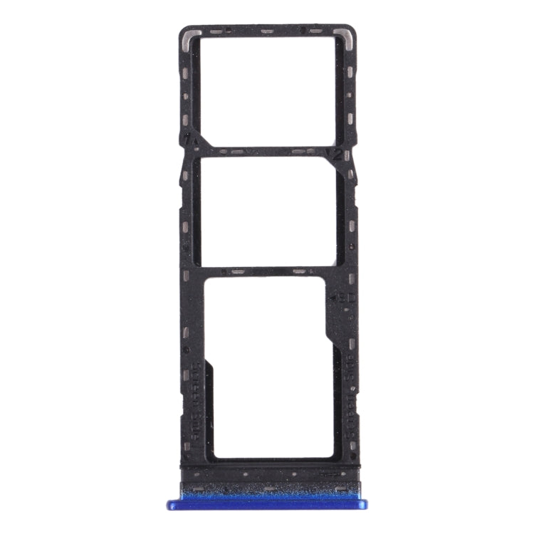 For Tecno Spark 4 / Camon 12 KC2 KC8 CC7 SIM Card Tray + SIM Card Tray + Micro SD Card Tray