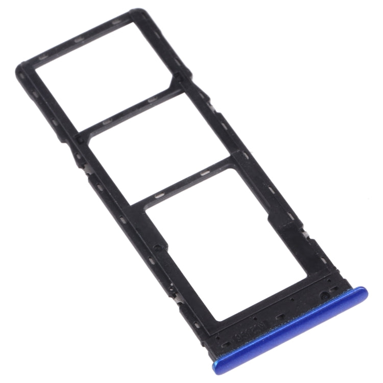 For Tecno Spark 4 / Camon 12 KC2 KC8 CC7 SIM Card Tray + SIM Card Tray + Micro SD Card Tray