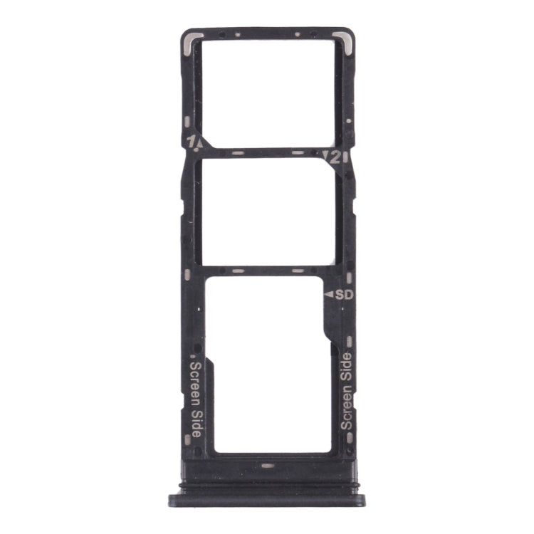For Tecno Pouvoir 4 Pro / Pouvoir 4 LC7 SIM Card Tray + SIM Card Tray + Micro SD Card Tray