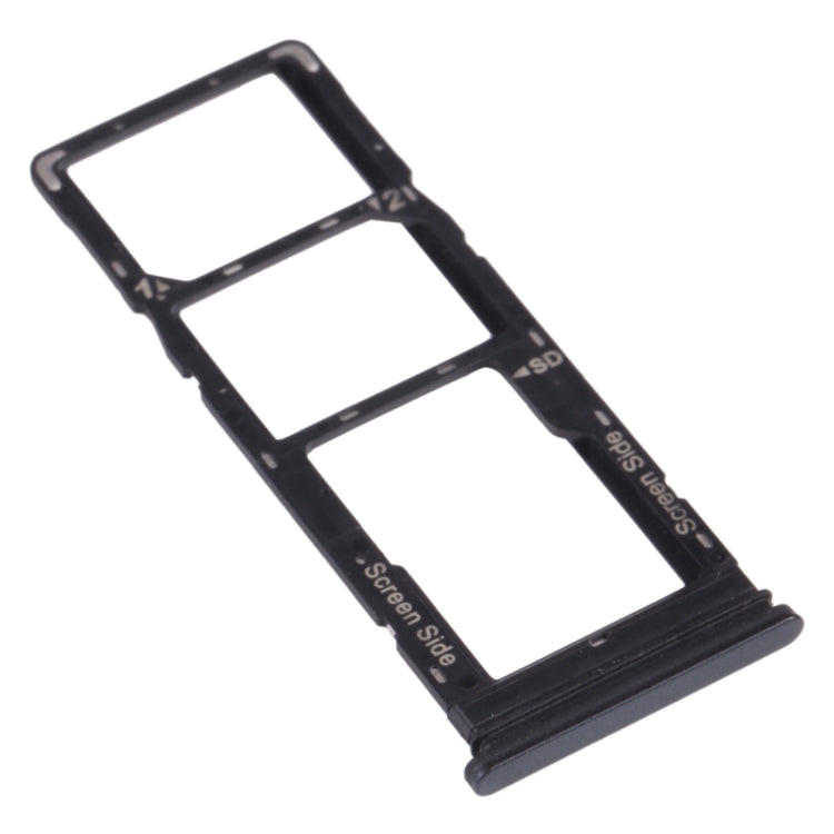 For Tecno Pouvoir 4 Pro / Pouvoir 4 LC7 SIM Card Tray + SIM Card Tray + Micro SD Card Tray