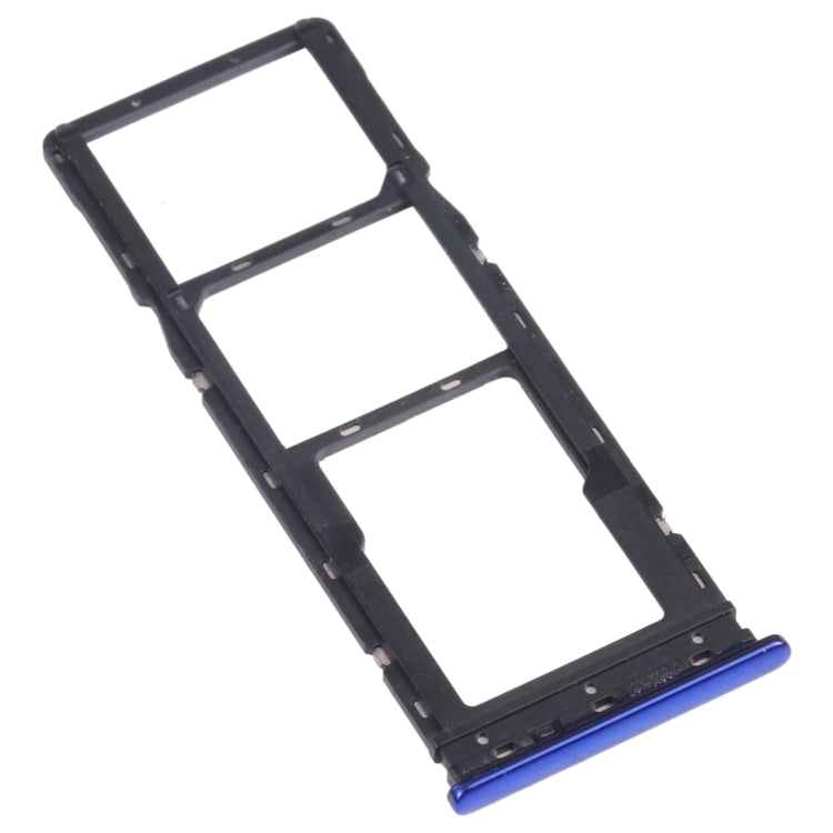 For Tecno Camon 12 Air CC6 SIM Card Tray + SIM Card Tray + Micro SD Card Tray