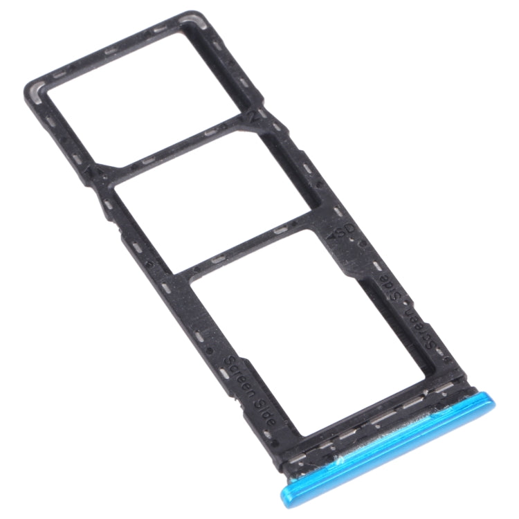 For Infinix Hot 10s / Hot 10T X689B X689 X689C SIM Card Tray + SIM Card Tray + Micro SD Card Tray