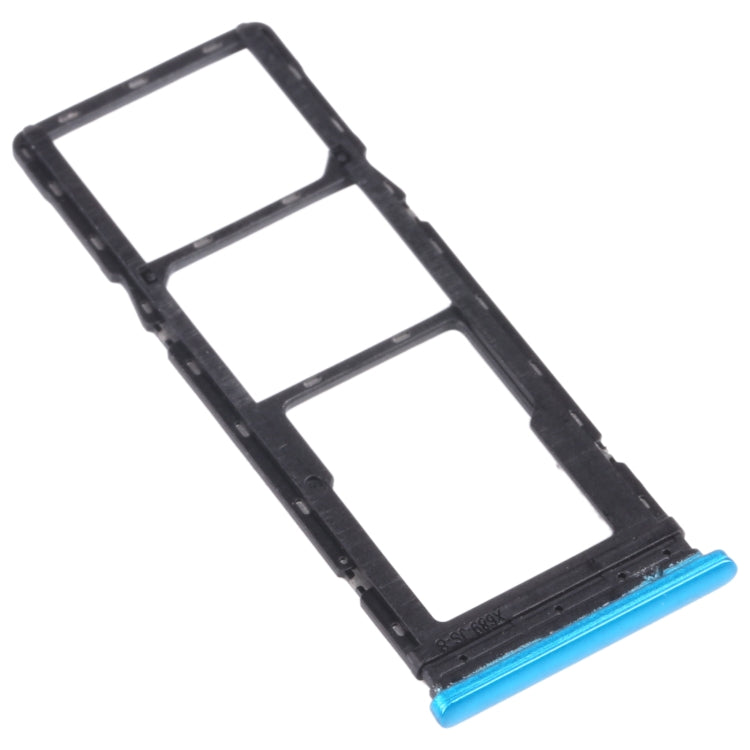 For Infinix Hot 10s / Hot 10T X689B X689 X689C SIM Card Tray + SIM Card Tray + Micro SD Card Tray