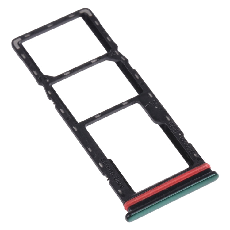 For Infinix Hot 9 X655C X655 X655D SIM Card Tray + SIM Card Tray + Micro SD Card Tray