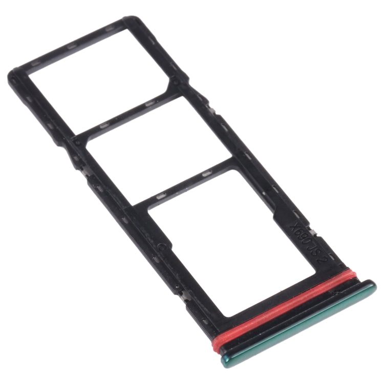 For Infinix Hot 9 X655C X655 X655D SIM Card Tray + SIM Card Tray + Micro SD Card Tray