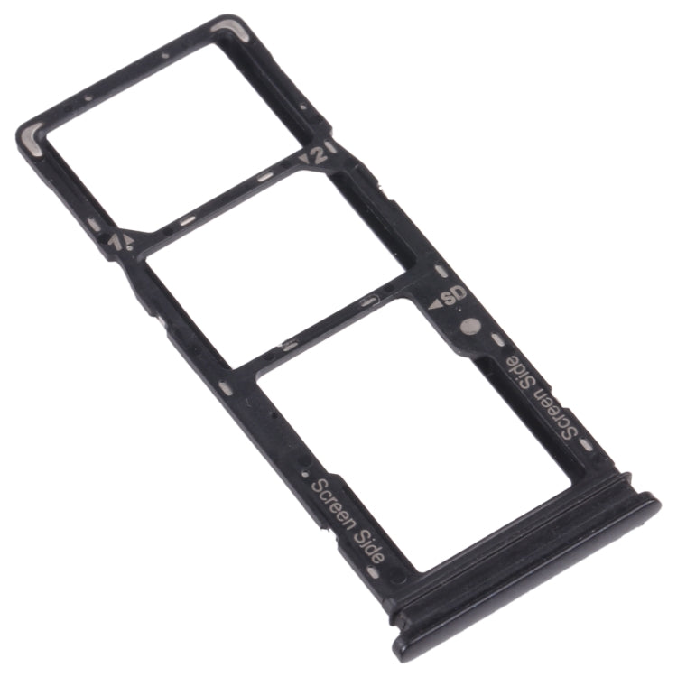 For Tecno Spark 5 Pro KD7 SIM Card Tray + SIM Card Tray + Micro SD Card Tray