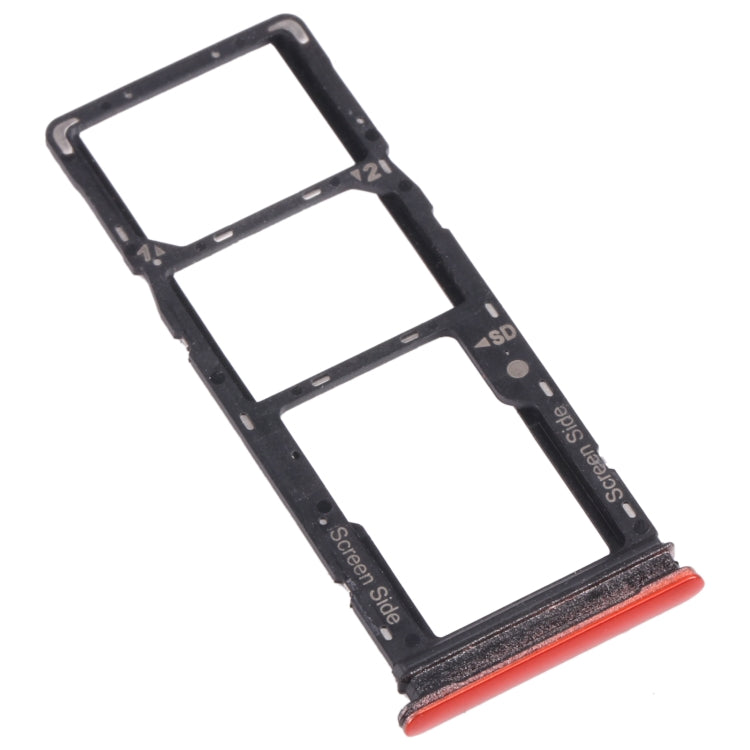 For Tecno Spark 5 Pro KD7 SIM Card Tray + SIM Card Tray + Micro SD Card Tray