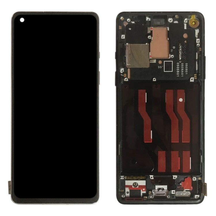 For OnePlus 8 IN2013 2017 2010 Digitizer Full Assembly With Frame Original LCD Screen