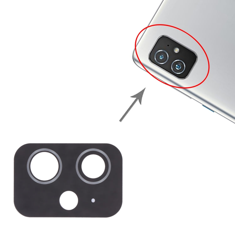 Back Camera Lens for Asus Zenfone 8 ZS590KS(Black)