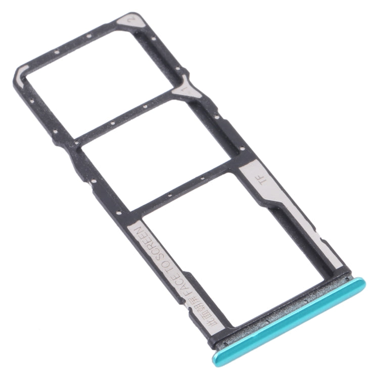 SIM Card Tray + SIM Card Tray + Micro SD Card Tray for Xiaomi Redmi 9T 4G / Redmi Note 9 4G J19S M2010J19SC M2010J19SG M2010J19SY