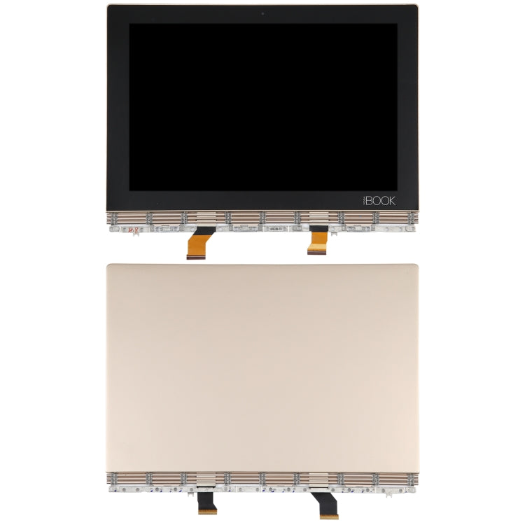 OEM LCD Screen for Lenovo YOGA Book YB1-X91 YB1-X91L YB1-X91F Digitizer Full Assembly with Frame(Gold)