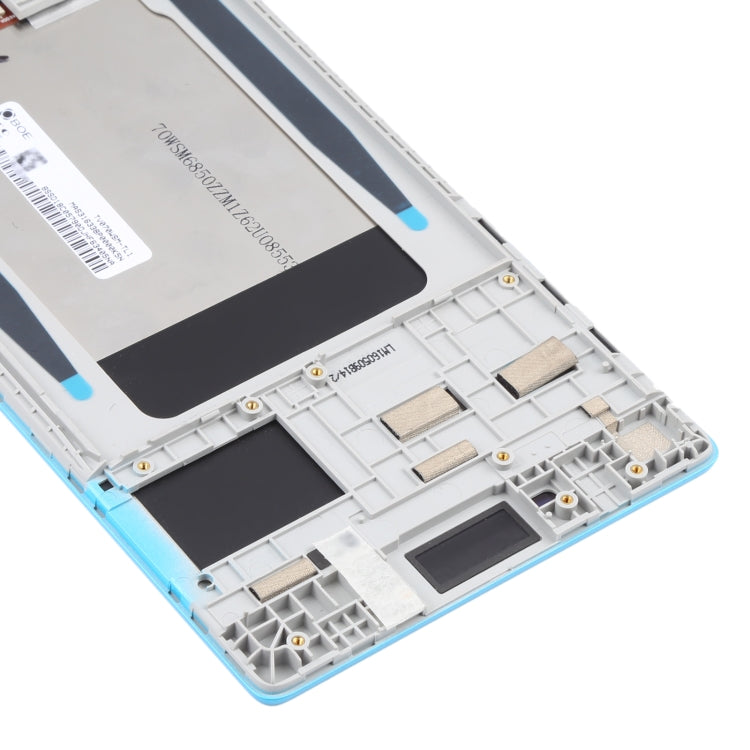OEM LCD Screen for Lenovo Tab3 7 inch 730 TB3-730 TB3-730X TB3-730F TB3-730M Digitizer Full Assembly with Frame (Blue)