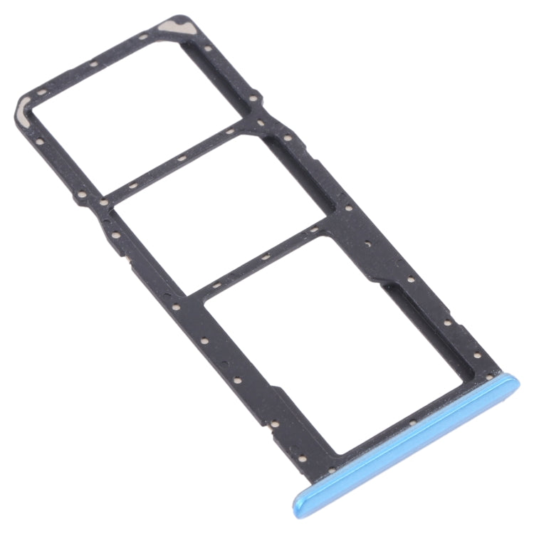 For OPPO Realme C21 / Realme C21Y RMX3201,RMX3261  SIM Card Tray + SIM Card Tray + Micro SD Card Tray