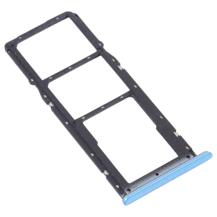 For OPPO Realme C21 / Realme C21Y RMX3201,RMX3261  SIM Card Tray + SIM Card Tray + Micro SD Card Tray
