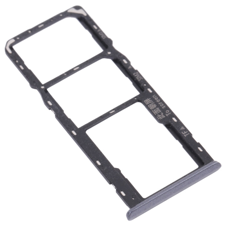 For OPPO Realme C3 RMX2027, RMX2020, RMX2021  SIM Card Tray + SIM Card Tray + Micro SD Card Tray