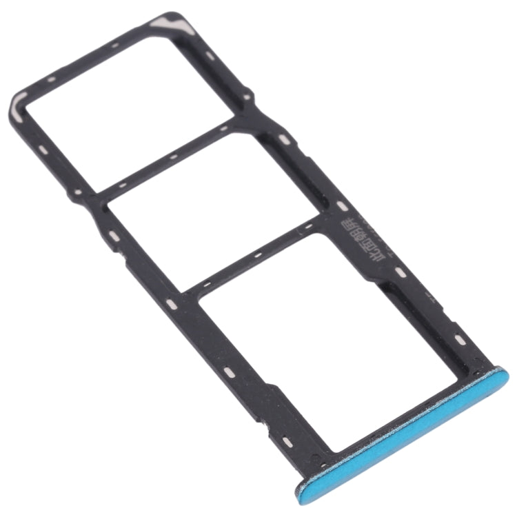 For OPPO Realme C3 RMX2027, RMX2020, RMX2021  SIM Card Tray + SIM Card Tray + Micro SD Card Tray