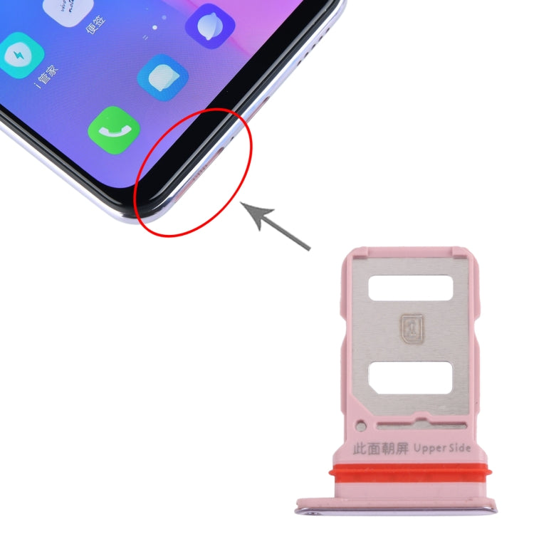 For vivo S6 5G V1962A, V1962BA SIM Card Tray + SIM Card Tray