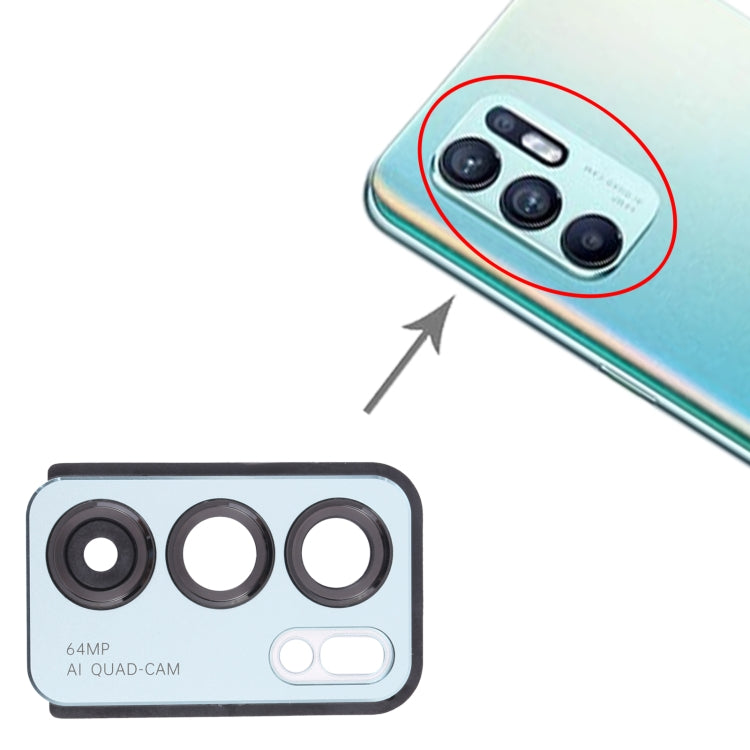 For OPPO Reno6 5G PEQM00, CPH2251 Camera Lens Cover