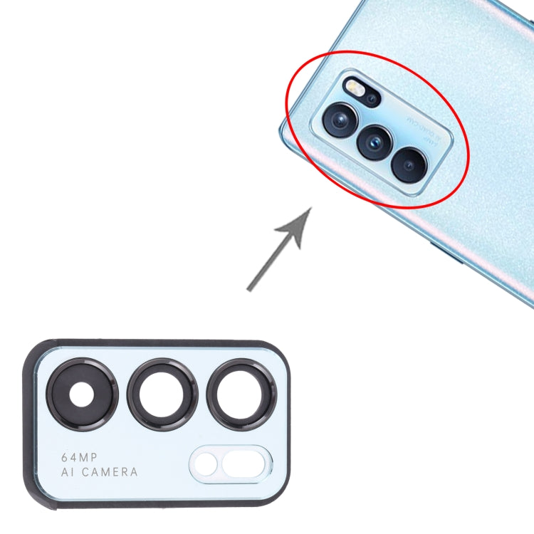 For OPPO Reno6 Pro 5G PEPM00, CPH2249  Camera Lens Cover