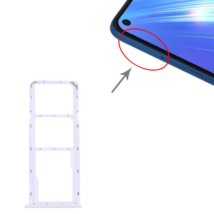For OPPO Realme 6  SIM Card Tray + SIM Card Tray + Micro SD Card Tray