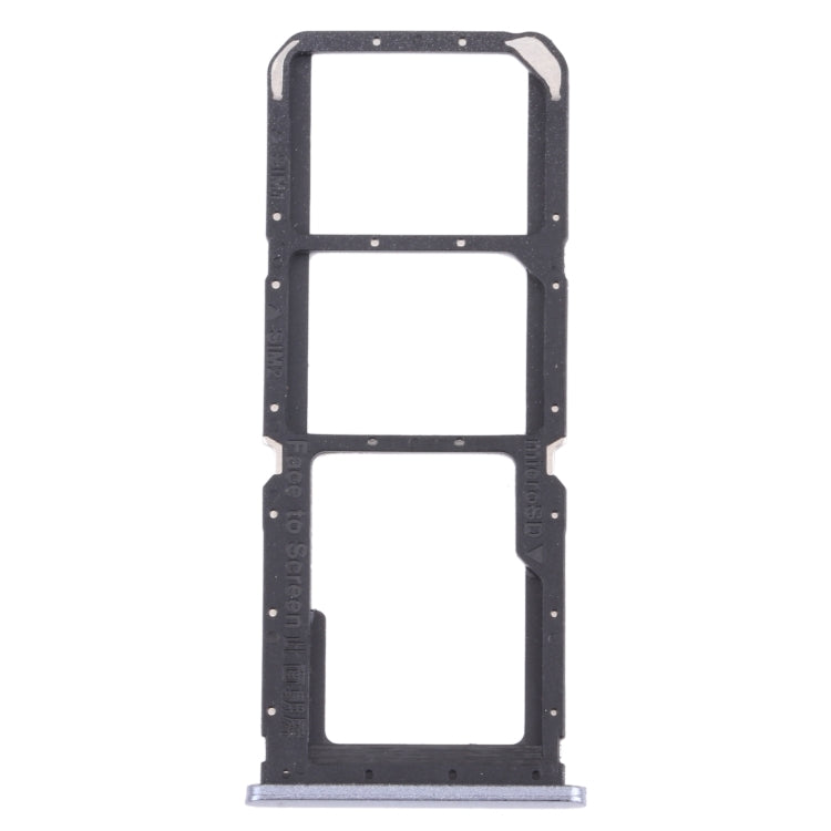 For OPPO A55 PEMM00, PEMM20, PEMT00, PEMT20  SIM Card Tray + SIM Card Tray + Micro SD Card Tray