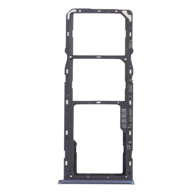 For OPPO A35 CPH2179  SIM Card Tray + SIM Card Tray + Micro SD Card Tray