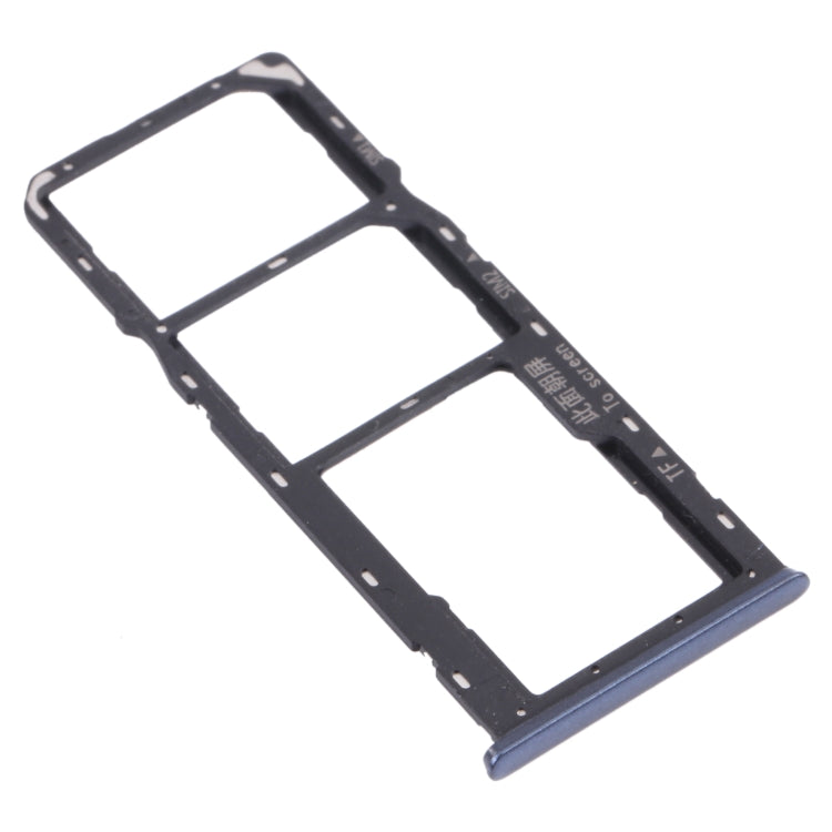 For OPPO A35 CPH2179  SIM Card Tray + SIM Card Tray + Micro SD Card Tray