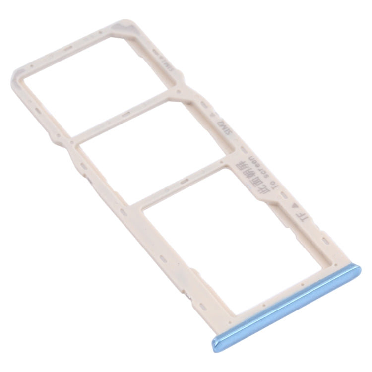For OPPO A35 CPH2179  SIM Card Tray + SIM Card Tray + Micro SD Card Tray