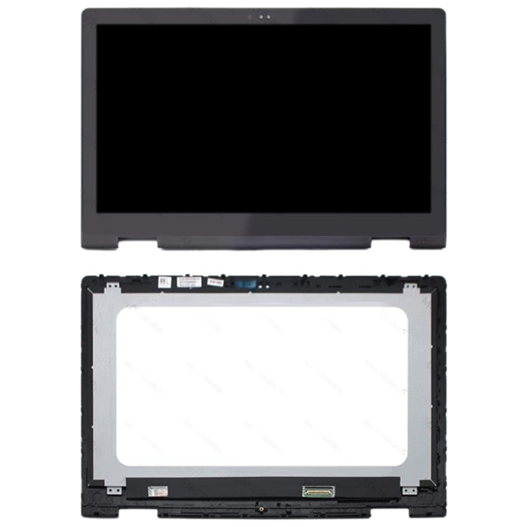 FHD 1920 x 1080 40 Pin P58F001 OEM LCD Screen for Dell Inspiron 15 5568 5578 Digitizer Full Assembly with Frameï¼ˆBlack)