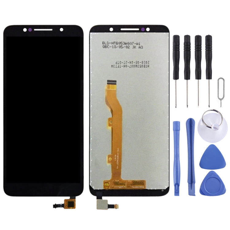 LCD Screen and Digitizer Full Assembly for Alcatel 1C OT5009 5009D(Black)